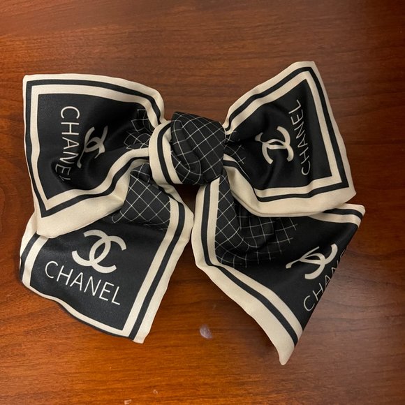 Large bow hair clip coco - Picture 4 of 4